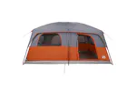 Vidaxl Family Tent Cabin 8-person Grey And Orange Waterproof Vidaxl Family Tent Cabin 8-person Grey And Orange Waterproof