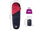 Vidaxl Mummy Sleeping Bag For Adults Camping 3 Seasons Vidaxl Mummy Sleeping Bag For Adults Camping 3 Seasons