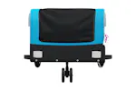 Vidaxl Bike Trailer Black And Blue 30 Kg Iron Vidaxl Bike Trailer Black And Blue 30 Kg Iron