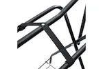 Vidaxl Saddle Rack Foldable Freestanding Black Iron Vidaxl Saddle Rack Foldable Freestanding Black Iron