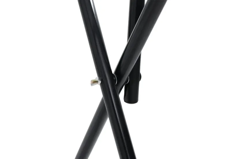 Vidaxl Saddle Rack Foldable Freestanding Black Iron Vidaxl Saddle Rack Foldable Freestanding Black Iron