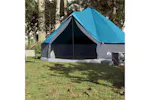 Vidaxl Family Tent Tipi 8-person Blue Waterproof Vidaxl Family Tent Tipi 8-person Blue Waterproof