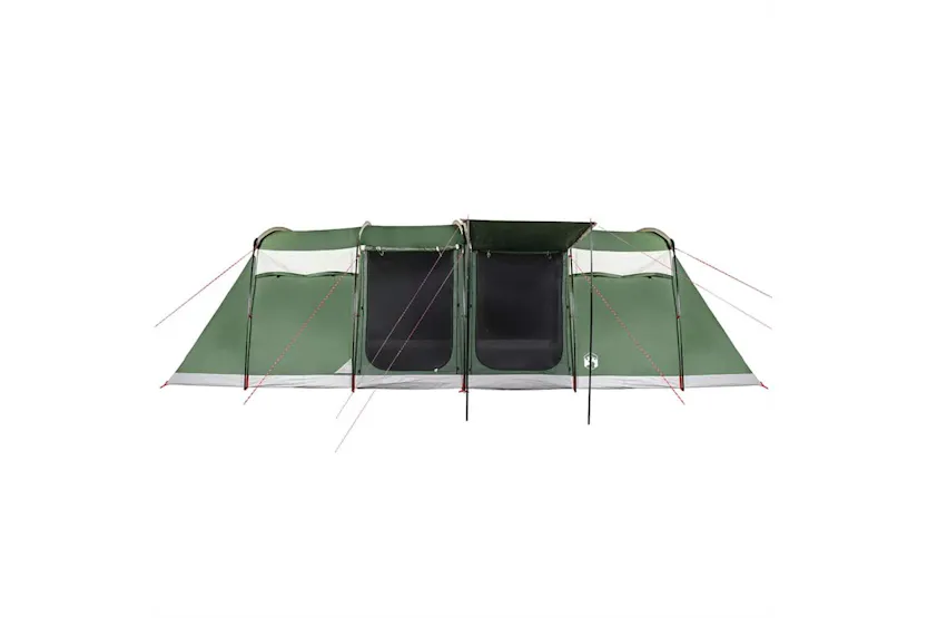 Vidaxl Family Tent Tunnel 10-person Green Waterproof Vidaxl Family Tent Tunnel 10-person Green Waterproof