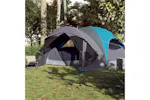 Vidaxl Family Tent Cabin 6-person Blue Waterproof Vidaxl Family Tent Cabin 6-person Blue Waterproof