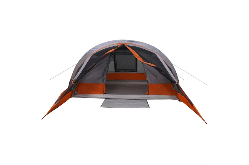 Vidaxl Camping Tent Cabin 4-person Grey And Orange Waterproof Vidaxl Camping Tent Cabin 4-person Grey And Orange Waterproof