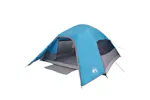 Vidaxl Camping Tent Dome 4-person Blue Waterproof Vidaxl Camping Tent Dome 4-person Blue Waterproof