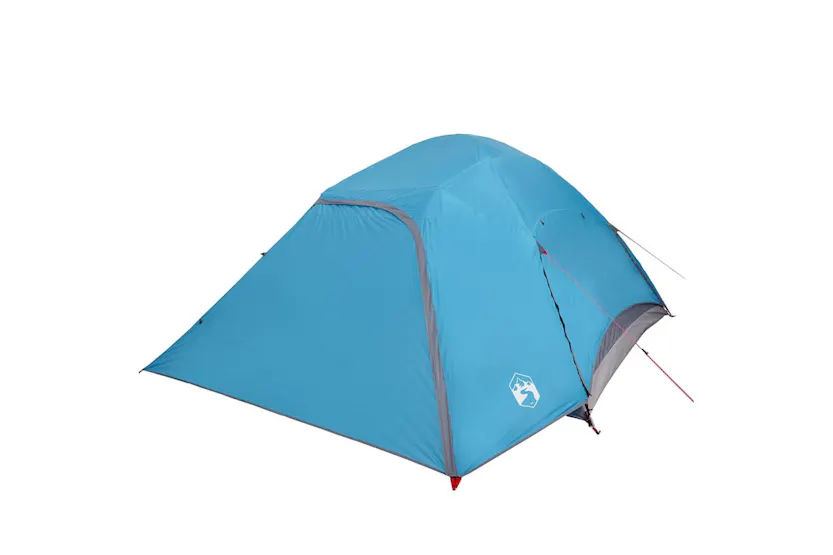 Vidaxl Camping Tent Dome 4-person Blue Waterproof Vidaxl Camping Tent Dome 4-person Blue Waterproof