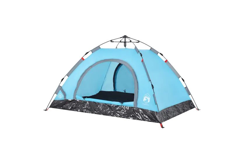 Vidaxl Camping Tent 2-person Blue Quick Release Vidaxl Camping Tent 2-person Blue Quick Release