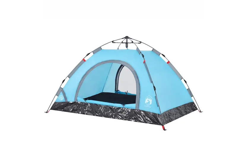 Vidaxl Camping Tent 2-person Blue Quick Release Vidaxl Camping Tent 2-person Blue Quick Release