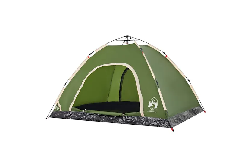Vidaxl Camping Tent 4-person Green Quick Release Vidaxl Camping Tent 4-person Green Quick Release