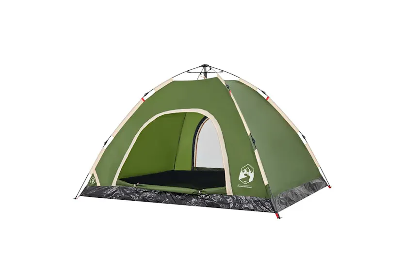 Vidaxl Camping Tent 4-person Green Quick Release Vidaxl Camping Tent 4-person Green Quick Release