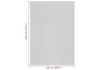 Vidaxl Tent Carpet Cream 5.5x2.5 M Vidaxl Tent Carpet Cream 5.5x2.5 M
