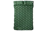 Vidaxl Self Inflating Camping Mattress With Pillows 2-person Green Vidaxl Self Inflating Camping Mattress With Pillows 2-person Green