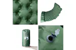 Vidaxl Self Inflating Camping Mattress With Pillows 2-person Green Vidaxl Self Inflating Camping Mattress With Pillows 2-person Green