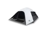 Vidaxl Camping Tent Dome 4-person White Blackout Fabric Waterproof Vidaxl Camping Tent Dome 4-person White Blackout Fabric Waterproof
