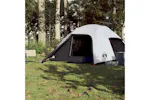 Vidaxl Camping Tent Dome 4-person White Blackout Fabric Waterproof Vidaxl Camping Tent Dome 4-person White Blackout Fabric Waterproof