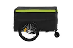 Vidaxl Bike Trailer Black And Green 45 Kg Iron Vidaxl Bike Trailer Black And Green 45 Kg Iron