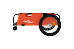 Vidaxl Bike Trailer Orange And Black Oxford Fabric And Iron Vidaxl Bike Trailer Orange And Black Oxford Fabric And Iron