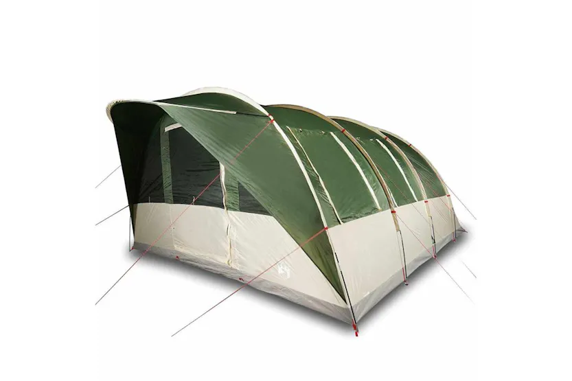 Vidaxl Family Tent Tunnel 7-person Green Waterproof Vidaxl Family Tent Tunnel 7-person Green Waterproof