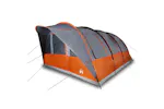 Vidaxl Family Tent Tunnel 7-person Grey And Orange Waterproof Vidaxl Family Tent Tunnel 7-person Grey And Orange Waterproof