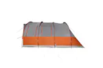 Vidaxl Family Tent Tunnel 7-person Grey And Orange Waterproof Vidaxl Family Tent Tunnel 7-person Grey And Orange Waterproof