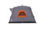Vidaxl Family Tent Cabin 7-person Grey And Orange Quick Release Vidaxl Family Tent Cabin 7-person Grey And Orange Quick Release