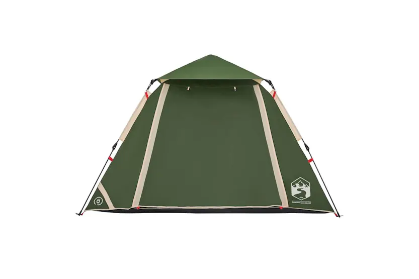 Vidaxl Camping Tent Dome 4-person Green Quick Release Vidaxl Camping Tent Dome 4-person Green Quick Release