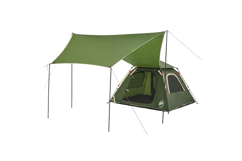 Vidaxl Camping Tent Dome 4-person Green Quick Release Vidaxl Camping Tent Dome 4-person Green Quick Release