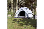 Vidaxl Camping Tent Dome 5-person White Blackout Fabric Quick Release Vidaxl Camping Tent Dome 5-person White Blackout Fabric Quick Release