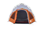 Vidaxl Camping Tent Dome 3-person Grey And Orange Quick Release Vidaxl Camping Tent Dome 3-person Grey And Orange Quick Release