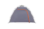 Vidaxl Camping Tent Dome 3-person Grey And Orange Quick Release Vidaxl Camping Tent Dome 3-person Grey And Orange Quick Release