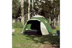 Vidaxl Camping Tent Dome 3-person Green Quick Release Vidaxl Camping Tent Dome 3-person Green Quick Release