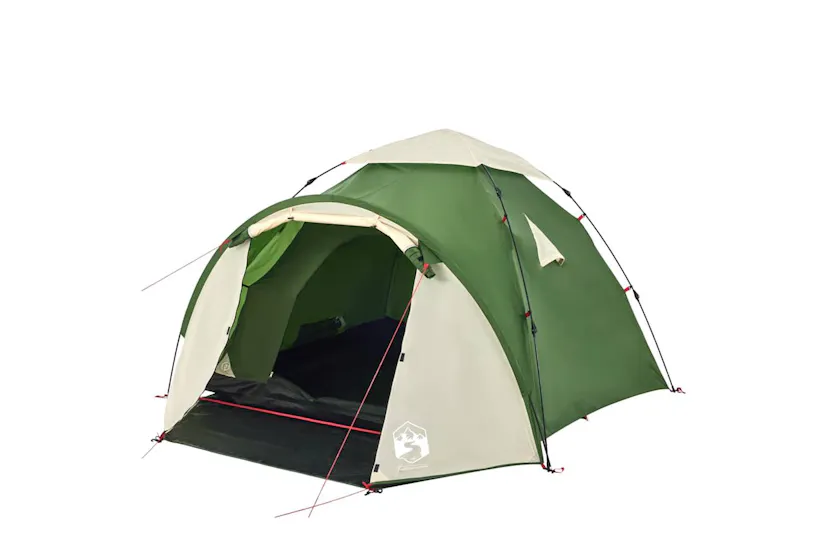 Vidaxl Camping Tent Dome 3-person Green Quick Release Vidaxl Camping Tent Dome 3-person Green Quick Release