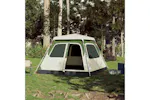 Vidaxl Camping Tent Dome 4-person Green Quick Release Vidaxl Camping Tent Dome 4-person Green Quick Release