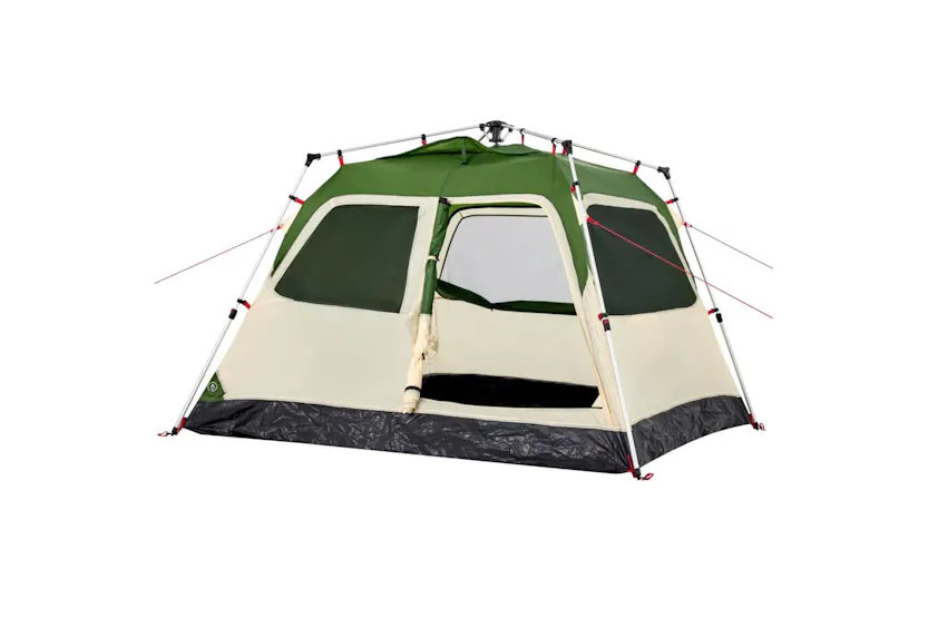Vidaxl Camping Tent Dome 4-person Green Quick Release Vidaxl Camping Tent Dome 4-person Green Quick Release