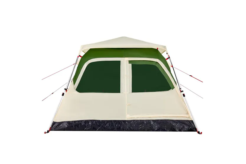Vidaxl Camping Tent Dome 4-person Green Quick Release Vidaxl Camping Tent Dome 4-person Green Quick Release
