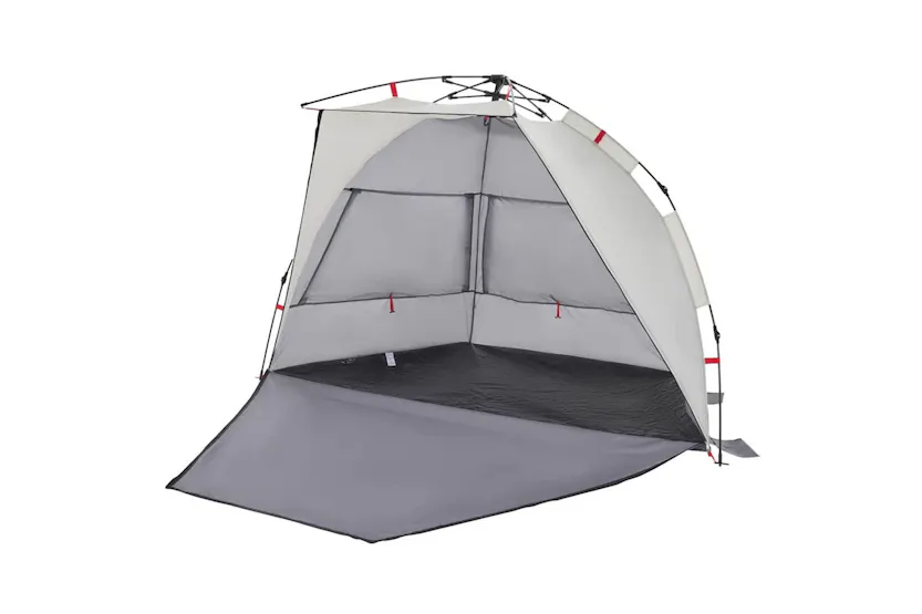 Vidaxl Beach Tent 2-person Grey Quick Release Waterproof Vidaxl Beach Tent 2-person Grey Quick Release Waterproof