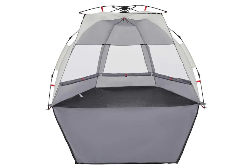 Vidaxl Beach Tent 2-person Grey Quick Release Waterproof Vidaxl Beach Tent 2-person Grey Quick Release Waterproof