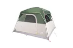 Vidaxl Camping Tent Cabin 4-person Green Waterproof Vidaxl Camping Tent Cabin 4-person Green Waterproof