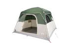 Vidaxl Camping Tent Cabin 4-person Green Waterproof Vidaxl Camping Tent Cabin 4-person Green Waterproof