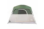 Vidaxl Camping Tent Cabin 4-person Green Waterproof Vidaxl Camping Tent Cabin 4-person Green Waterproof