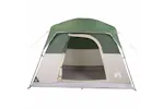 Vidaxl Camping Tent Cabin 4-person Green Waterproof Vidaxl Camping Tent Cabin 4-person Green Waterproof