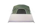 Vidaxl Camping Tent Cabin 4-person Green Waterproof Vidaxl Camping Tent Cabin 4-person Green Waterproof