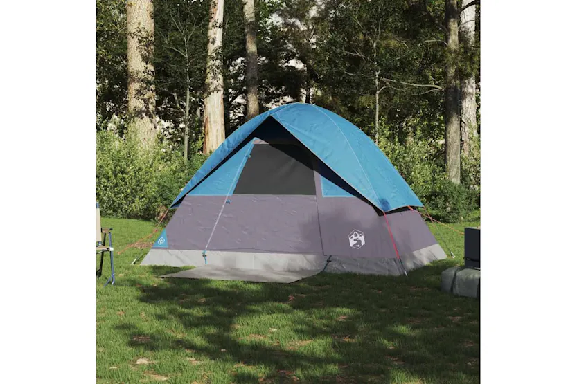 Vidaxl Camping Tent Dome 2-person Blue Waterproof Vidaxl Camping Tent Dome 2-person Blue Waterproof