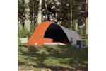 Vidaxl Camping Tent Dome 4-person Orange Waterproof Vidaxl Camping Tent Dome 4-person Orange Waterproof