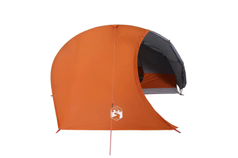 Vidaxl Camping Tent Dome 4-person Orange Waterproof Vidaxl Camping Tent Dome 4-person Orange Waterproof