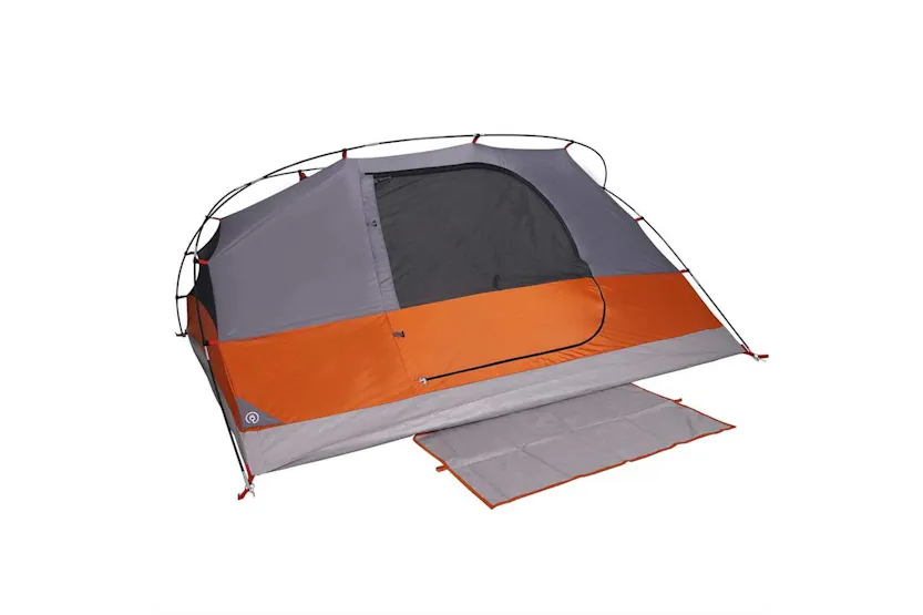 Vidaxl Camping Tent Dome 4-person Orange Waterproof Vidaxl Camping Tent Dome 4-person Orange Waterproof