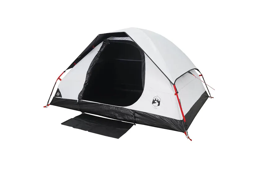 Vidaxl Camping Tent Dome 2-person White Blackout Fabric Waterproof Vidaxl Camping Tent Dome 2-person White Blackout Fabric Waterproof