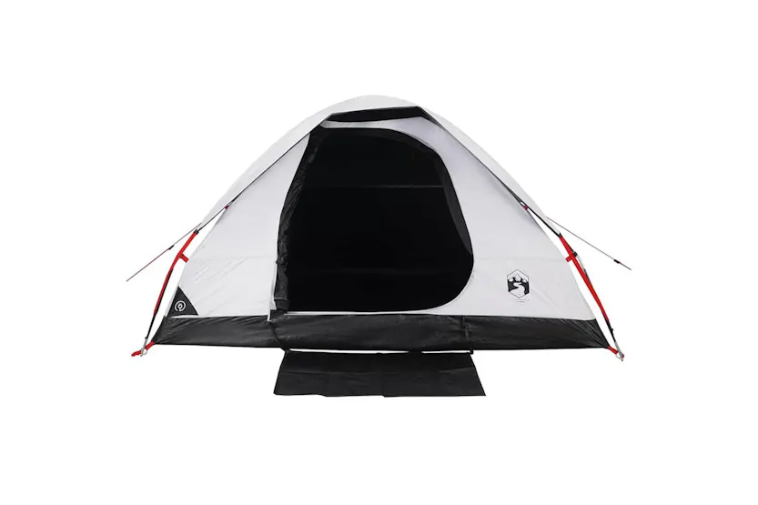 Vidaxl Camping Tent Dome 2-person White Blackout Fabric Waterproof Vidaxl Camping Tent Dome 2-person White Blackout Fabric Waterproof