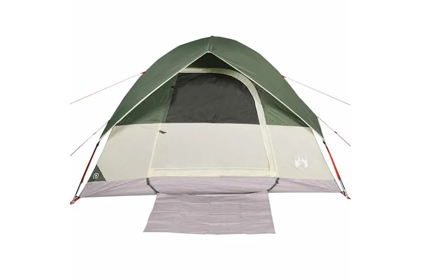 Vidaxl Family Tent Dome 6-person Green Waterproof Vidaxl Family Tent Dome 6-person Green Waterproof